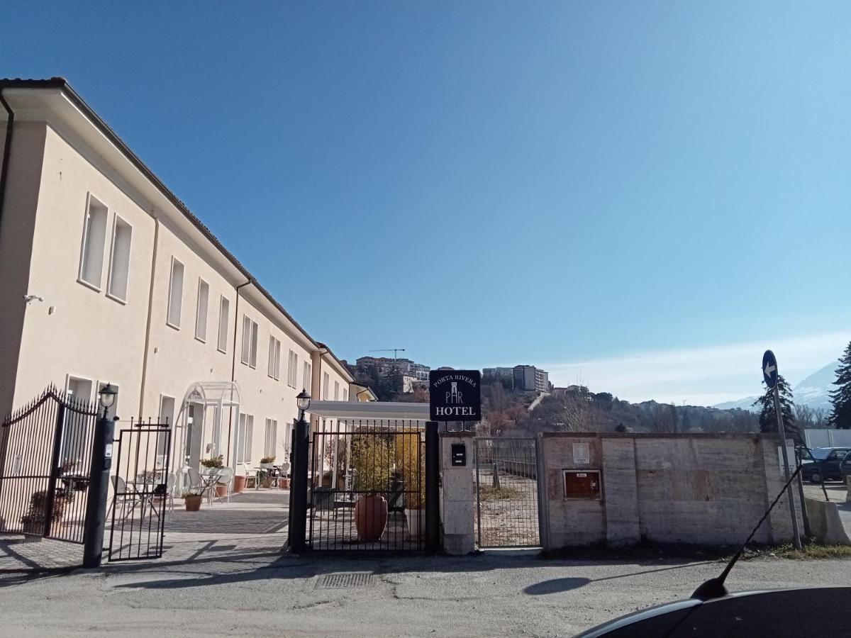 Hotel Porta Rivera Л'Акуила Экстерьер фото